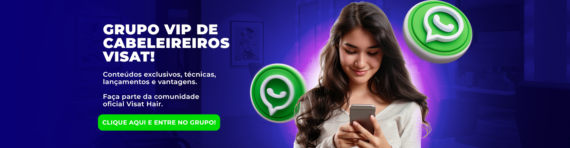 Grupo VIP Visat Hair WhatsApp